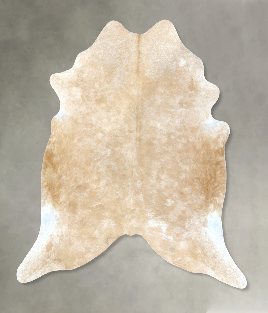 Palomino X-Large Brazilian Cowhide Rug 7'4"H x 6'10"W #B20758 by Hudson Hides