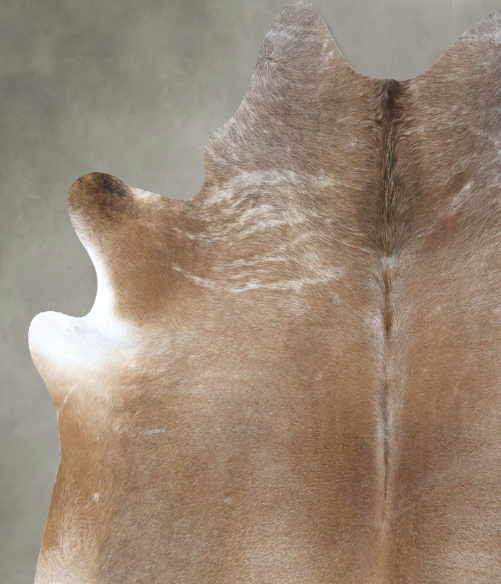 Light Caramel XX-Large Brazilian Cowhide Rug 7'6"H x 6'10"W #B20773 by Hudson Hides
