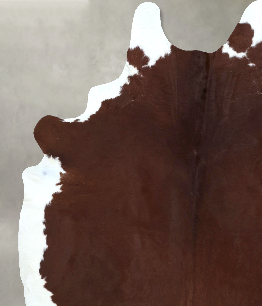 Hereford XX-Large Brazilian Cowhide Rug 8'3"H x 6'3"W #B20776 by Hudso