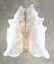 Grey with Beige XX-Large Brazilian Cowhide Rug 8'0