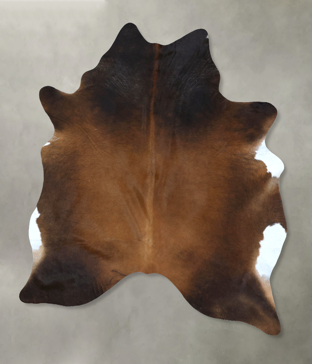 Warm Caramel XX-Large Brazilian Cowhide Rug 8'4"H x 6'3"W #B20787 by H