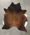 Warm Caramel XX-Large Brazilian Cowhide Rug 8'4