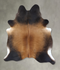 Warm Caramel X-Large Brazilian Cowhide Rug 7'6
