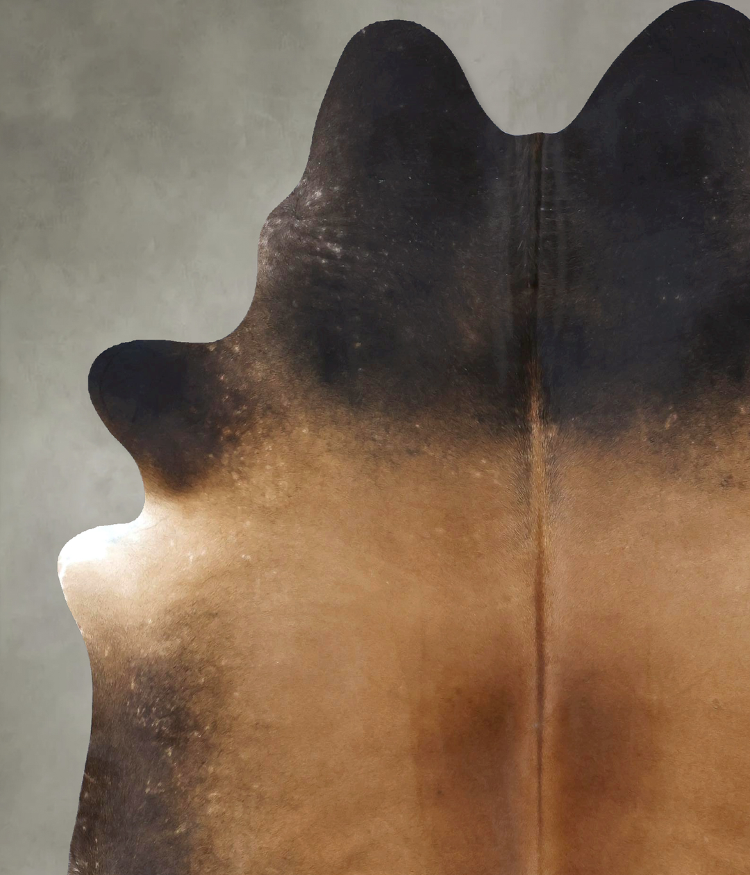 Warm Caramel X-Large Brazilian Cowhide Rug 7'6"H x 6'2"W #B20793 by Hu