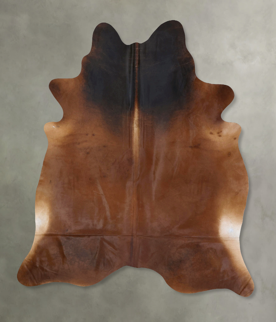 Warm Caramel XX-Large Brazilian Cowhide Rug 8'5"H x 7'3"W #B20796 by Hudson Hides