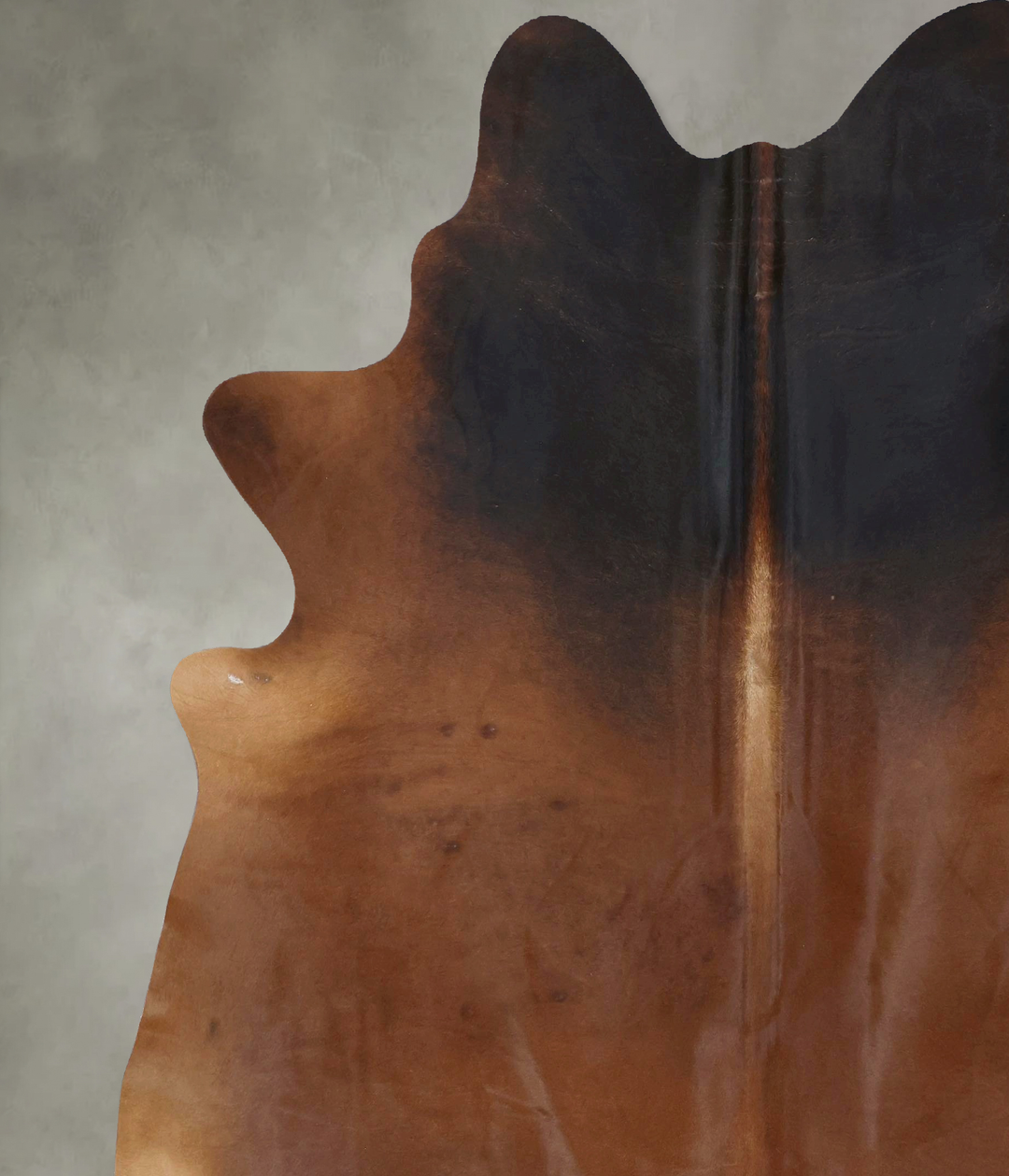 Warm Caramel XX-Large Brazilian Cowhide Rug 8'5"H x 7'3"W #B20796 by H