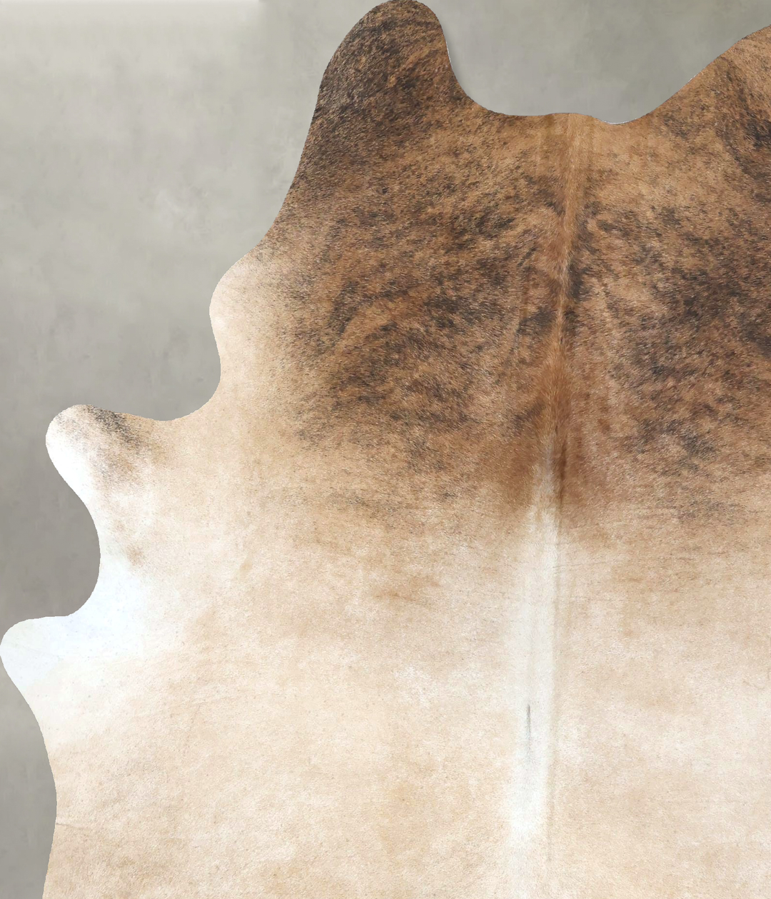 Light Caramel X-Large Brazilian Cowhide Rug 7'9"H x 6'3"W #B20802 by H
