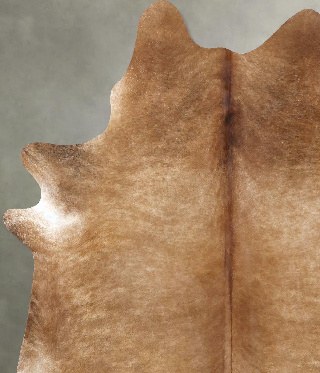 Light Caramel XX-Large Brazilian Cowhide Rug 8'2"H x 7'1"W #B20808 by 