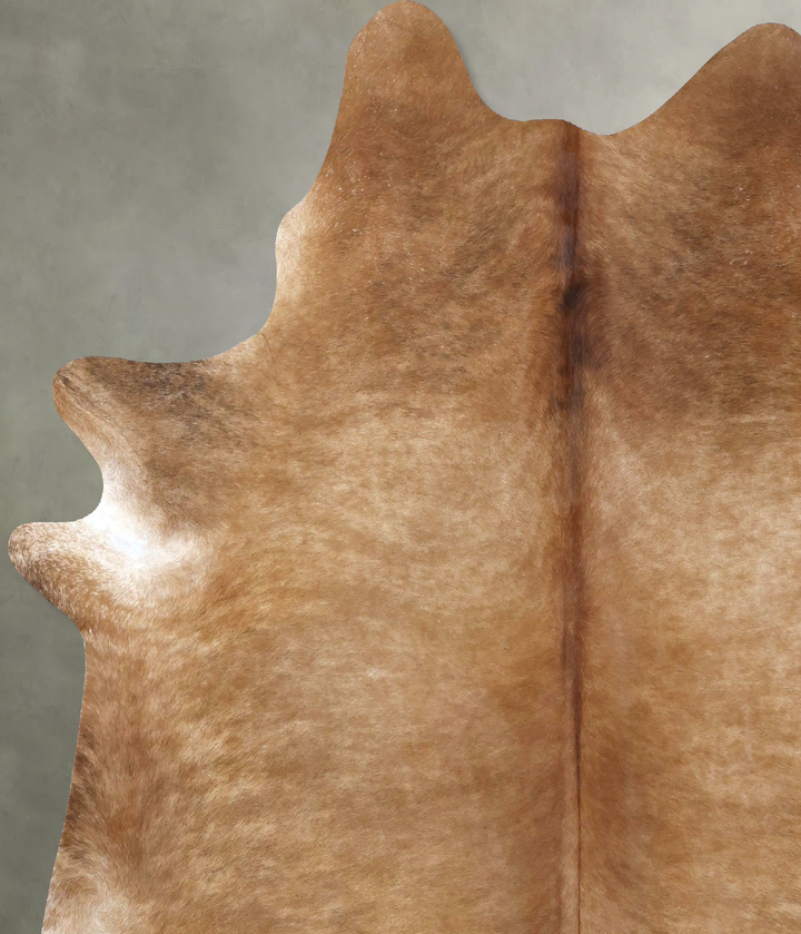 Light Caramel XX-Large Brazilian Cowhide Rug 8'2"H x 7'1"W #B20808 by Hudson Hides