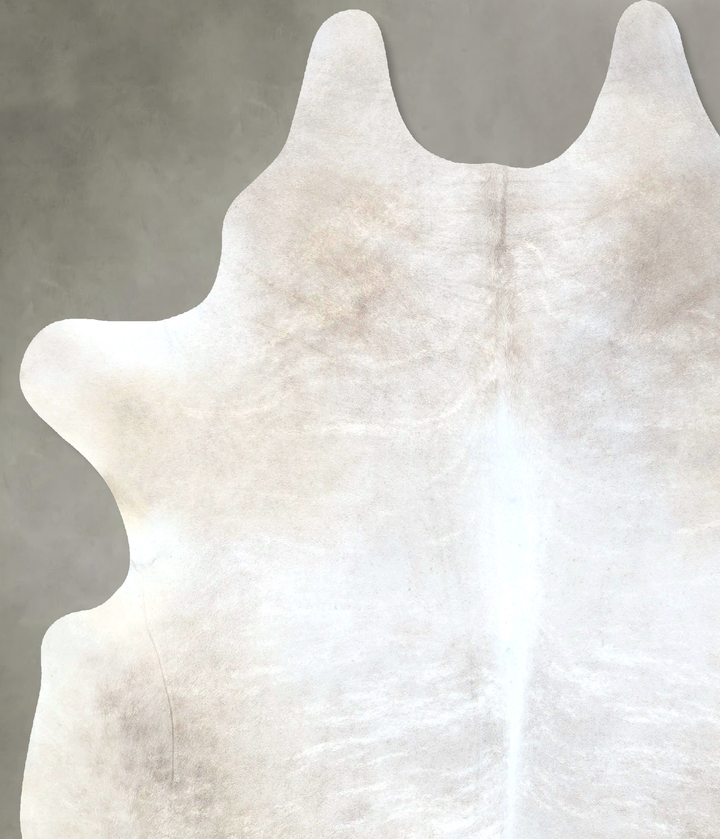 Grey with Beige XX-Large Brazilian Cowhide Rug 8'4"H x 6'10"W #B20822 by Hudson Hides