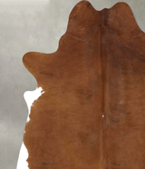 Medium Brindle XX-Large Brazilian Cowhide Rug 7'10"H x 6'7"W #B20839 by Hudson Hides