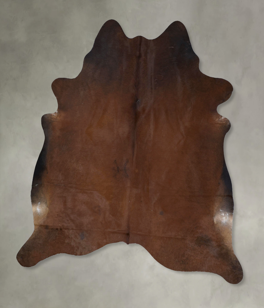 Warm Caramel XX-Large Brazilian Cowhide Rug 8'8"H x 7'2"W #B20843 by Hudson Hides