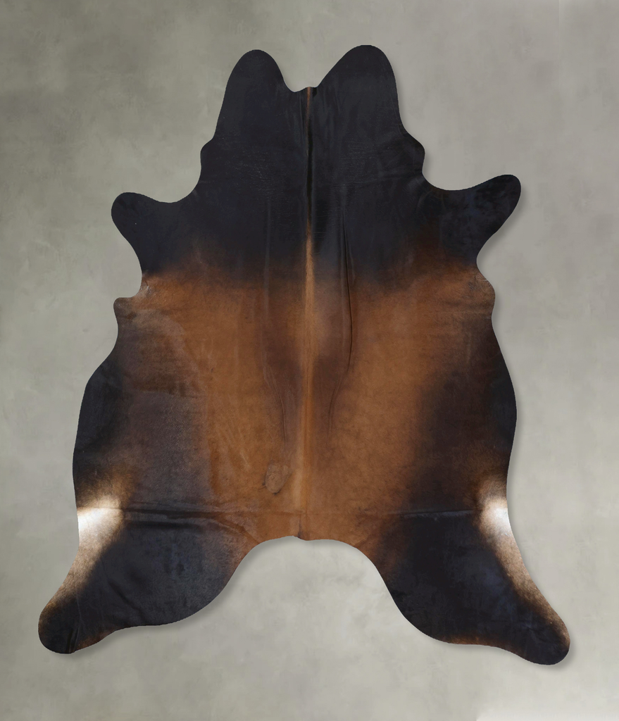 Warm Caramel XX-Large Brazilian Cowhide Rug 8'2"H x 7'1"W #B20846 by Hudson Hides