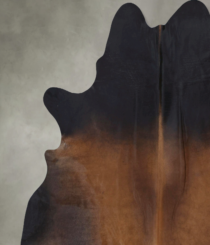 Warm Caramel XX-Large Brazilian Cowhide Rug 8'2"H x 7'1"W #B20846 by Hudson Hides