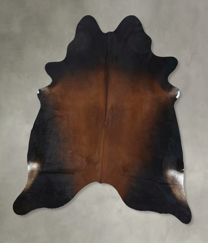 Warm Caramel XX-Large Brazilian Cowhide Rug 7'8"H x 7'0"W #B20878 by Hudson Hides