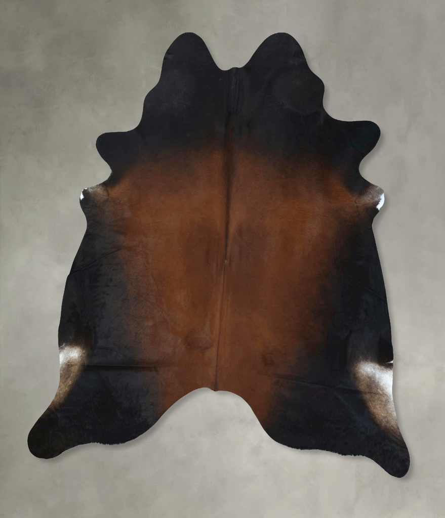 Warm Caramel XX-Large Brazilian Cowhide Rug 7'8"H x 7'0"W #B20878 by Hudson Hides