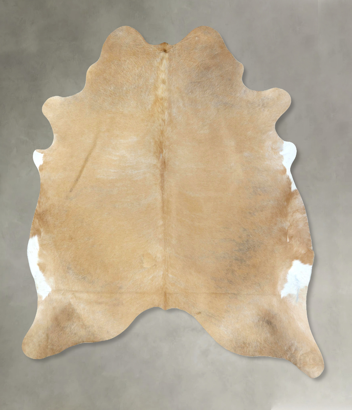 Palomino XX-Large Brazilian Cowhide Rug 7'9"H x 6'10"W #B20880 by Hudson Hides