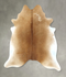 Beige XX-Large Brazilian Cowhide Rug 7'10