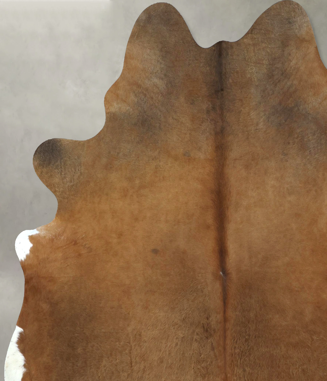Chocolate XX-Large Brazilian Cowhide Rug 8'0"H x 7'0"W #B20902 by Huds