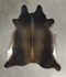 Chocolate XX-Large Brazilian Cowhide Rug 7'4