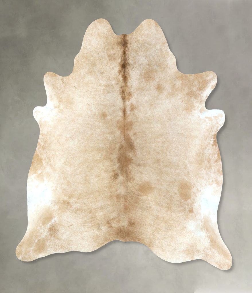 Palomino X-Large Brazilian Cowhide Rug 7'1"H x 6'10"W #B20938 by Hudson Hides