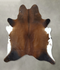 Warm Caramel XX-Large Brazilian Cowhide Rug 7'7