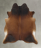 Warm Caramel X-Large Brazilian Cowhide Rug 6'11