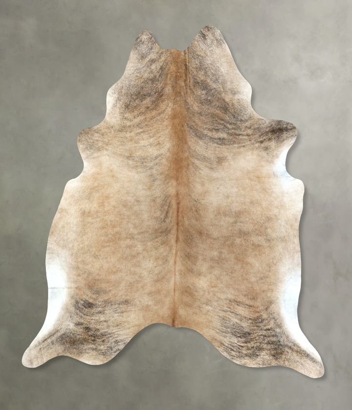 Light Brindle XX-Large Brazilian Cowhide Rug 7'9"H x 6'7"W #B20988 by Hudson Hides