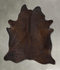 Chocolate X-Large Brazilian Cowhide Rug 7'3