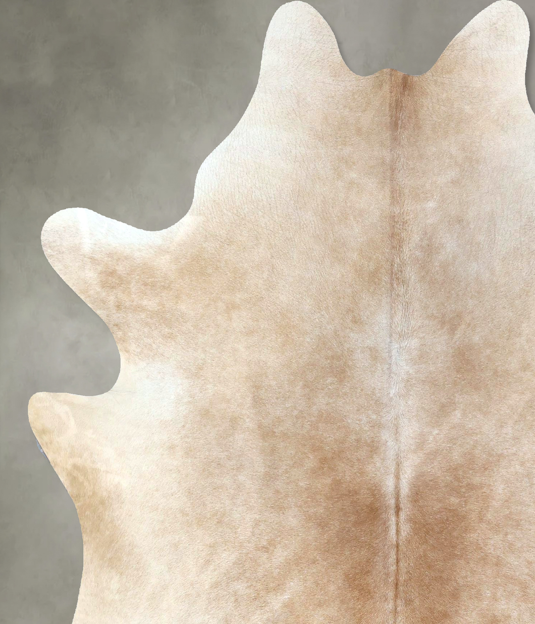 Light Caramel X-Large Brazilian Cowhide Rug 7'7"H x 5'10"W #B20996 by 