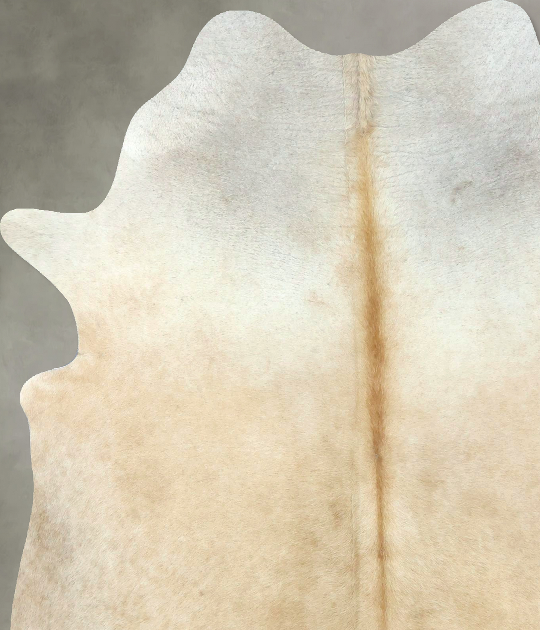 Light Caramel Large Brazilian Cowhide Rug 6'10"H x 5'4"W #B21001 by Hu