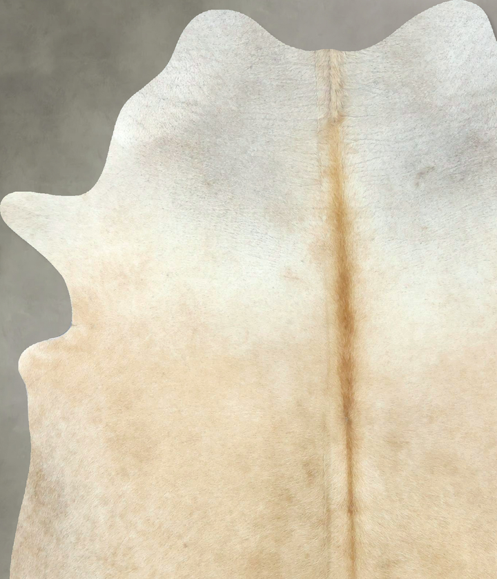 Light Caramel Large Brazilian Cowhide Rug 6'10"H x 5'4"W #B21001 by Hudson Hides