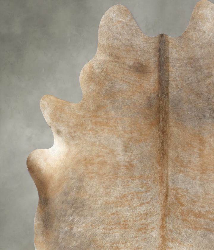 Light Caramel X-Large Brazilian Cowhide Rug 7'2"H x 5'10"W #B21005 by Hudson Hides