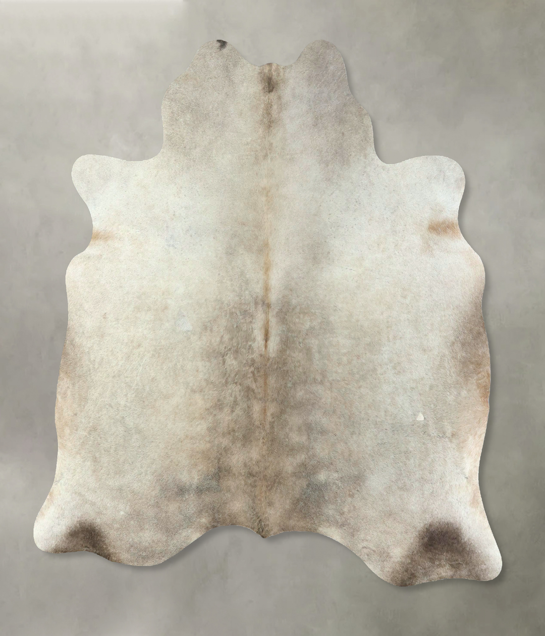 Champagne Large Brazilian Cowhide Rug 6'2"H x 5'8"W #B21022 by Hudson 