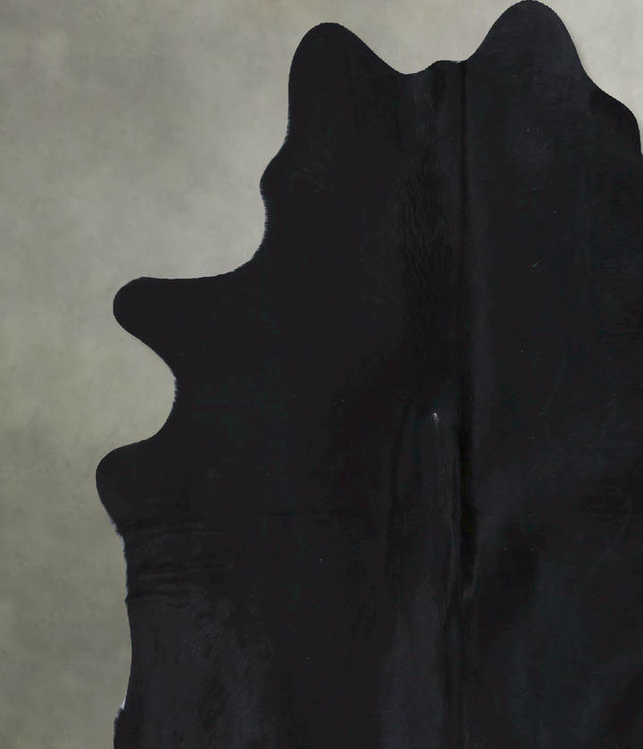 Black and White X-Large Brazilian Cowhide Rug 6'11"H x 6'1"W #B21040 by Hudson Hides