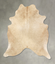 Palomino X-Large Brazilian Cowhide Rug 7'1"H x 6'3"W #B21050 by Hudson Hides
