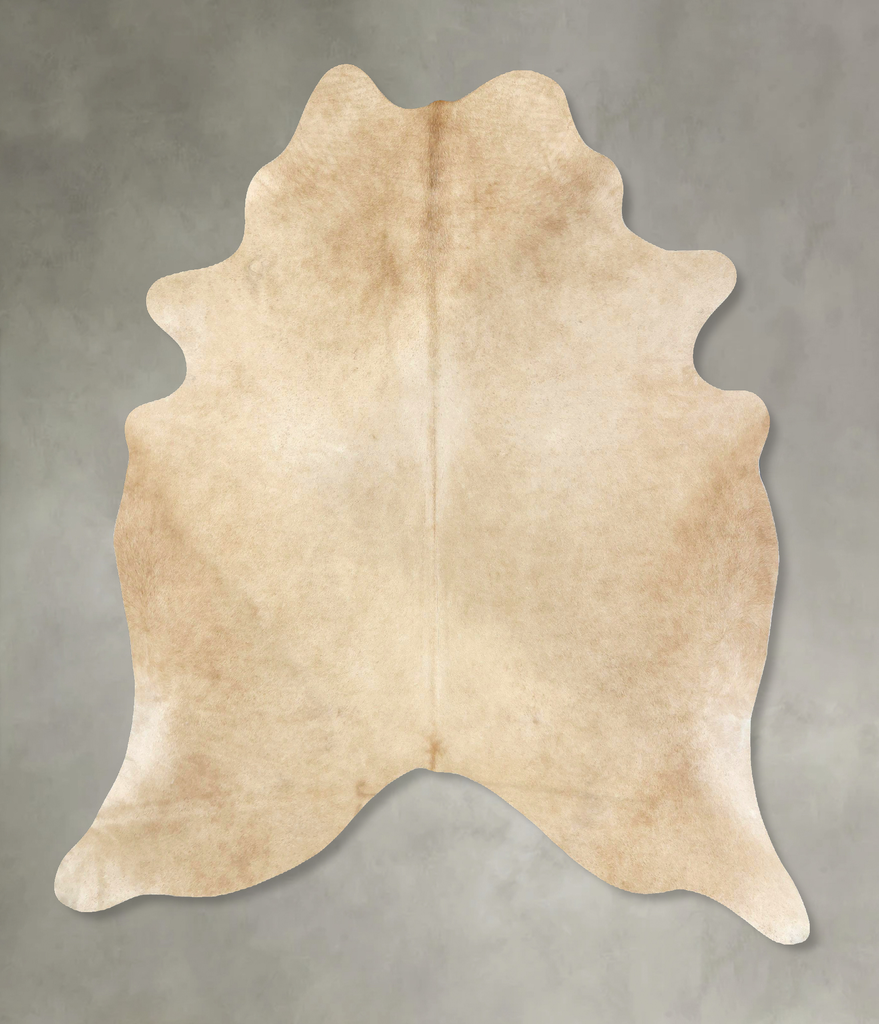 Palomino X-Large Brazilian Cowhide Rug 7'1"H x 6'3"W #B21050 by Hudson Hides
