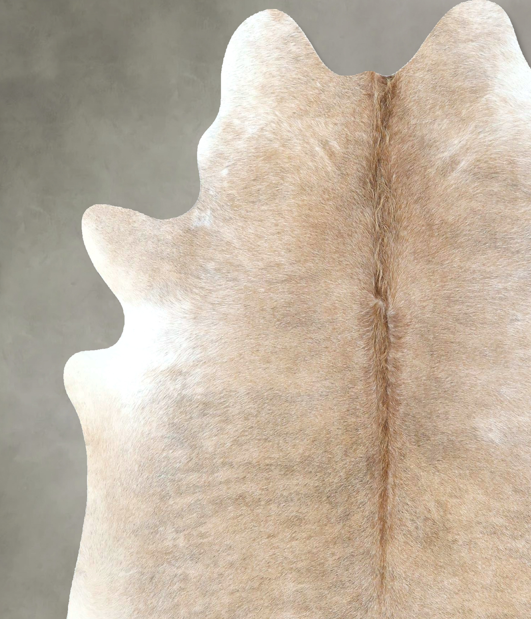 Light Caramel Large Brazilian Cowhide Rug 6'6"H x 5'10"W #B21058 by Hu