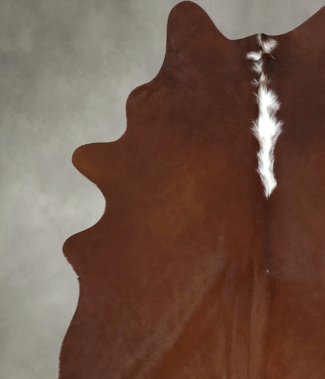 Hereford Large Brazilian Cowhide Rug 7'2"H x 5'5"W #B21064 by Hudson H