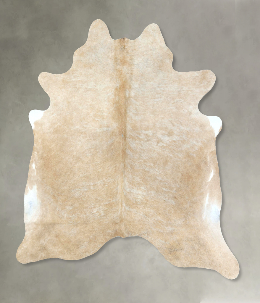 Palomino X-Large Brazilian Cowhide Rug 7'0"H x 6'5"W #B21071 by Hudson Hides