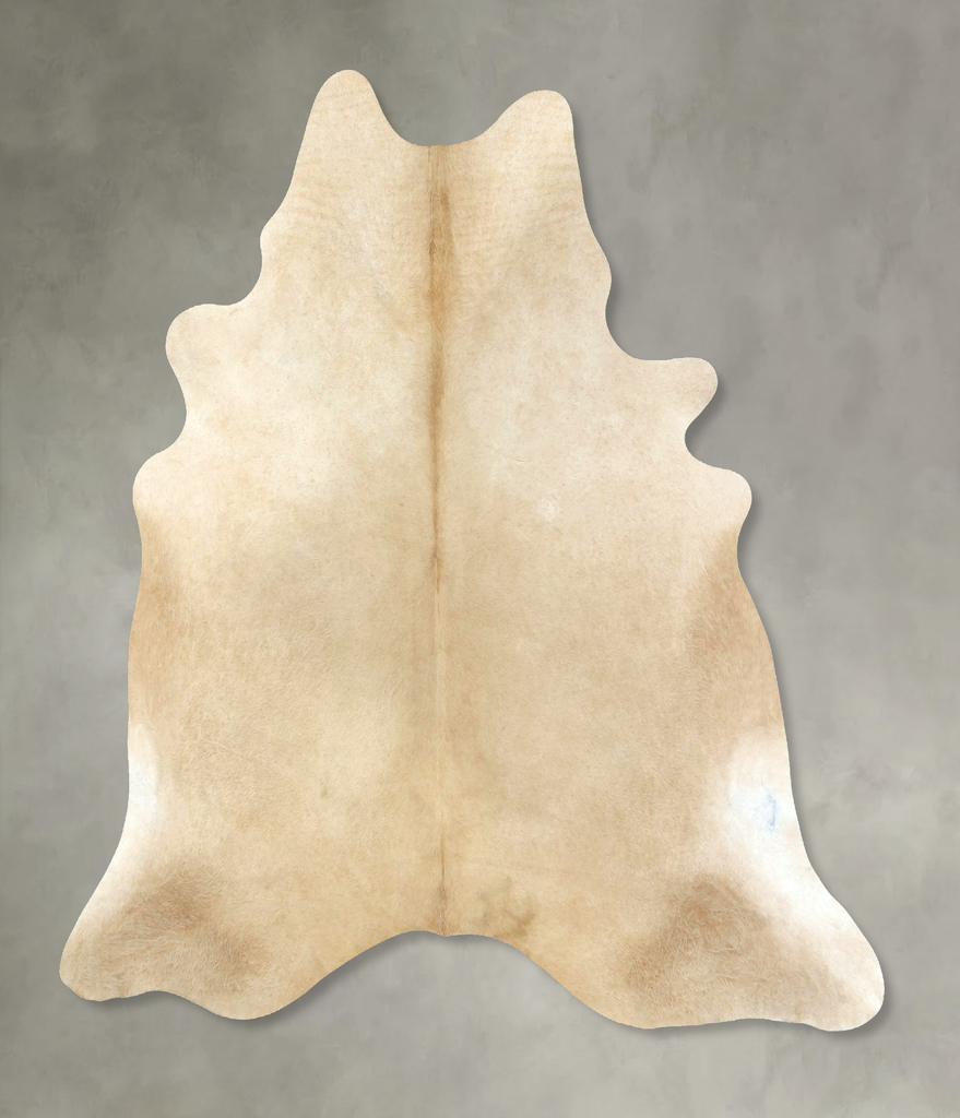 Palomino X-Large Brazilian Cowhide Rug 7'1"H x 6'7"W #B21083 by Hudson Hides