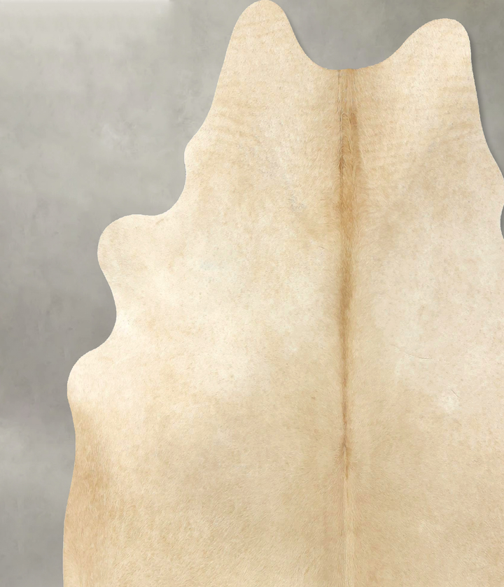 Palomino X-Large Brazilian Cowhide Rug 7'1"H x 6'7"W #B21083 by Hudson Hides