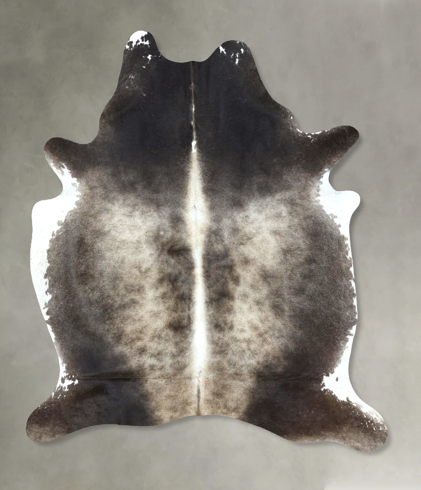 Dark Grey Cowhide Rug #B21084