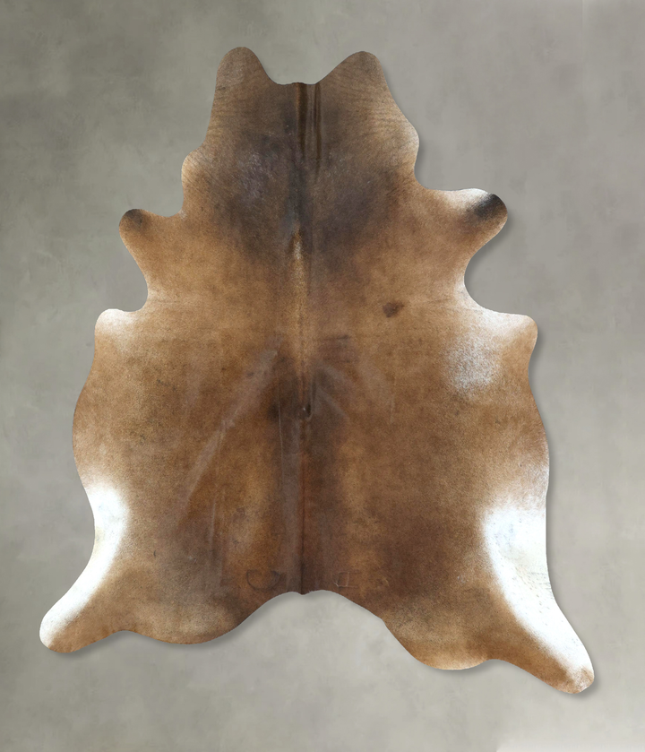 Chocolate X-Large Brazilian Cowhide Rug 7'7"H x 6'5"W #B21094 by Hudson Hides