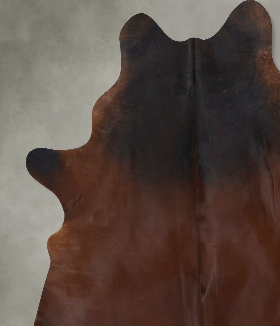 Warm Caramel X-Large Brazilian Cowhide Rug 7'2"H x 6'4"W #B21096 by Hu