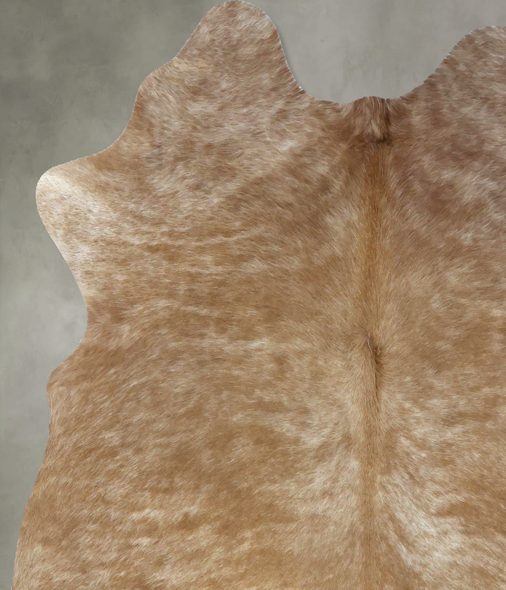 Medium Brindle Large Brazilian Cowhide Rug 6'3"H x 5'1"W #B21113 by Hudson Hides