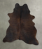 Dark Brindle X-Large Brazilian Cowhide Rug 7'9