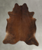 Medium Brindle X-Large Brazilian Cowhide Rug 6'11
