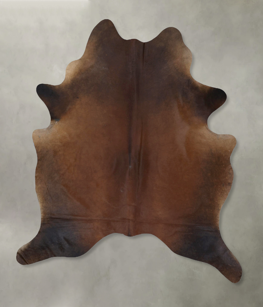 Warm Caramel X-Large Brazilian Cowhide Rug 7'10"H x 6'3"W #B21129 by Hudson Hides