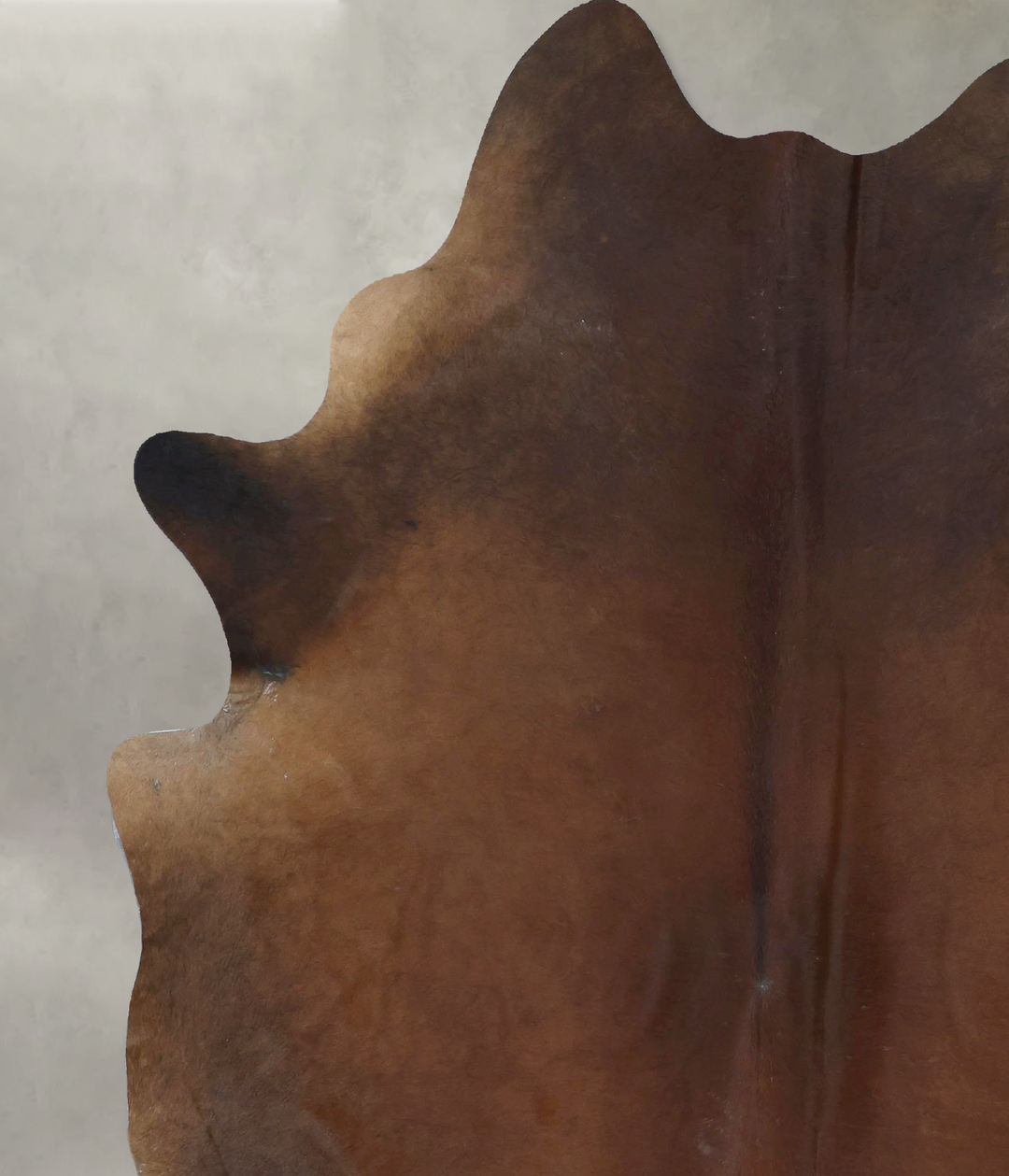 Warm Caramel X-Large Brazilian Cowhide Rug 7'10"H x 6'3"W #B21129 by H
